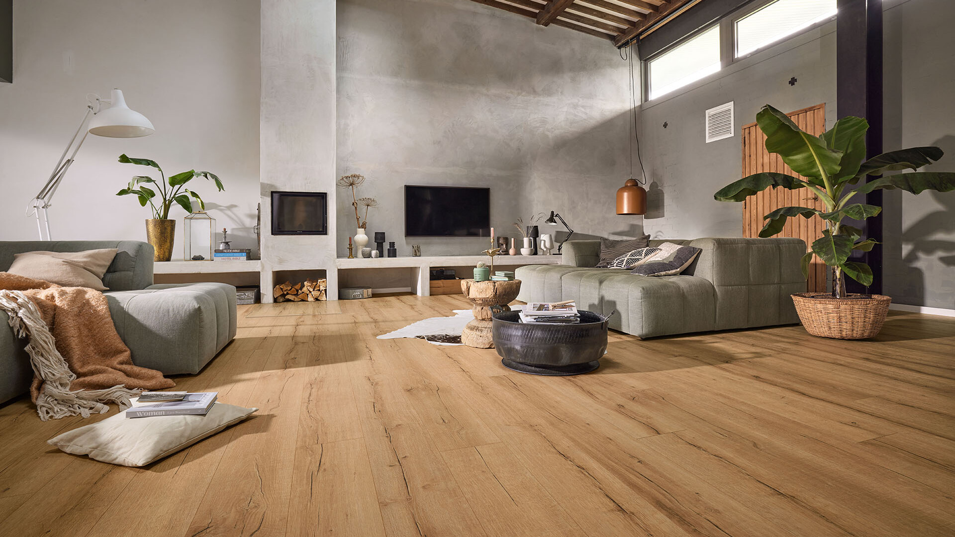 Sol design MeisterDesign DL Chêne vieux bois nature 7114