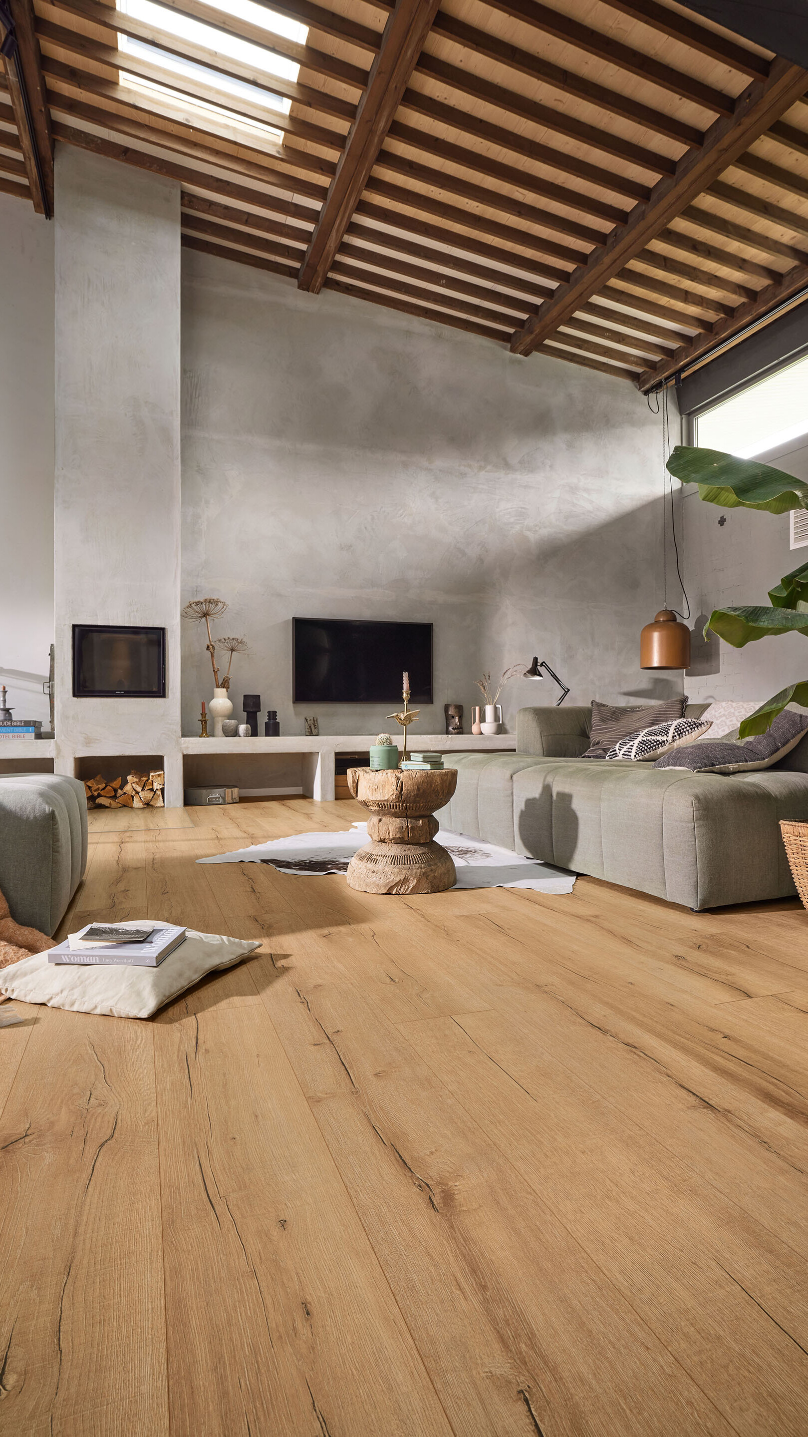 MEISTER Design flooring Design flooring MeisterDesign Natural old wood oak 7114