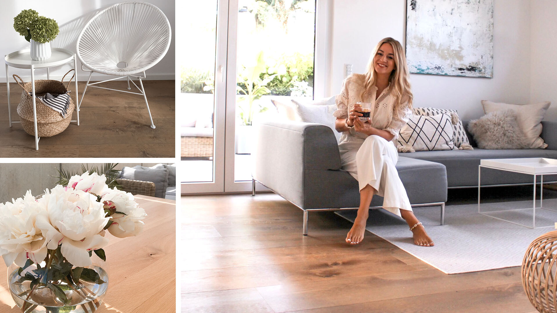 Zu Besuch bei: Instagramerin Linda Sophia Lindura-Holzboden im Haus von Instagramerin Linda Sophia