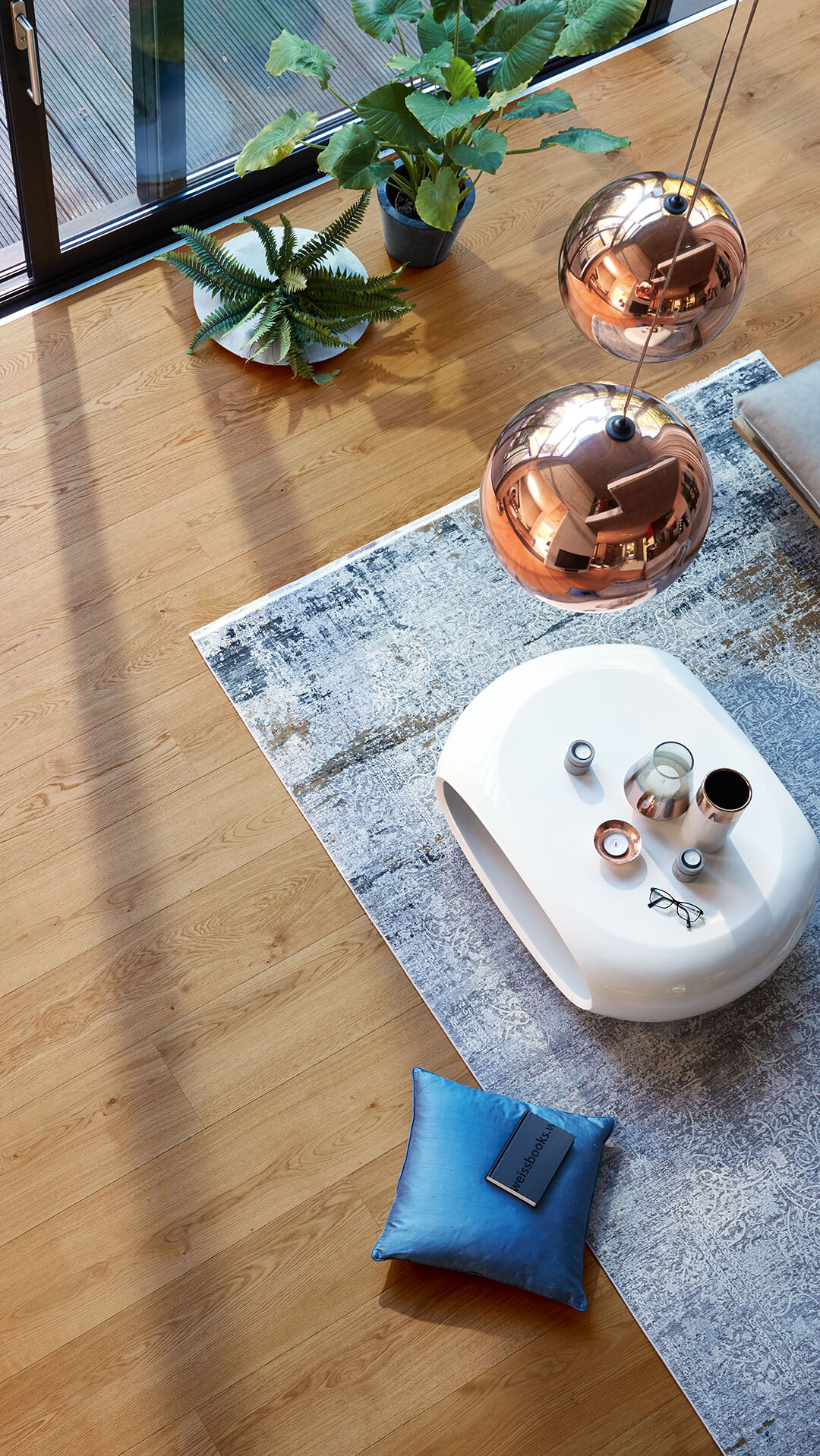 Lindura von MEISTER. der nachhaltige Holzboden im Wohnzimmer 