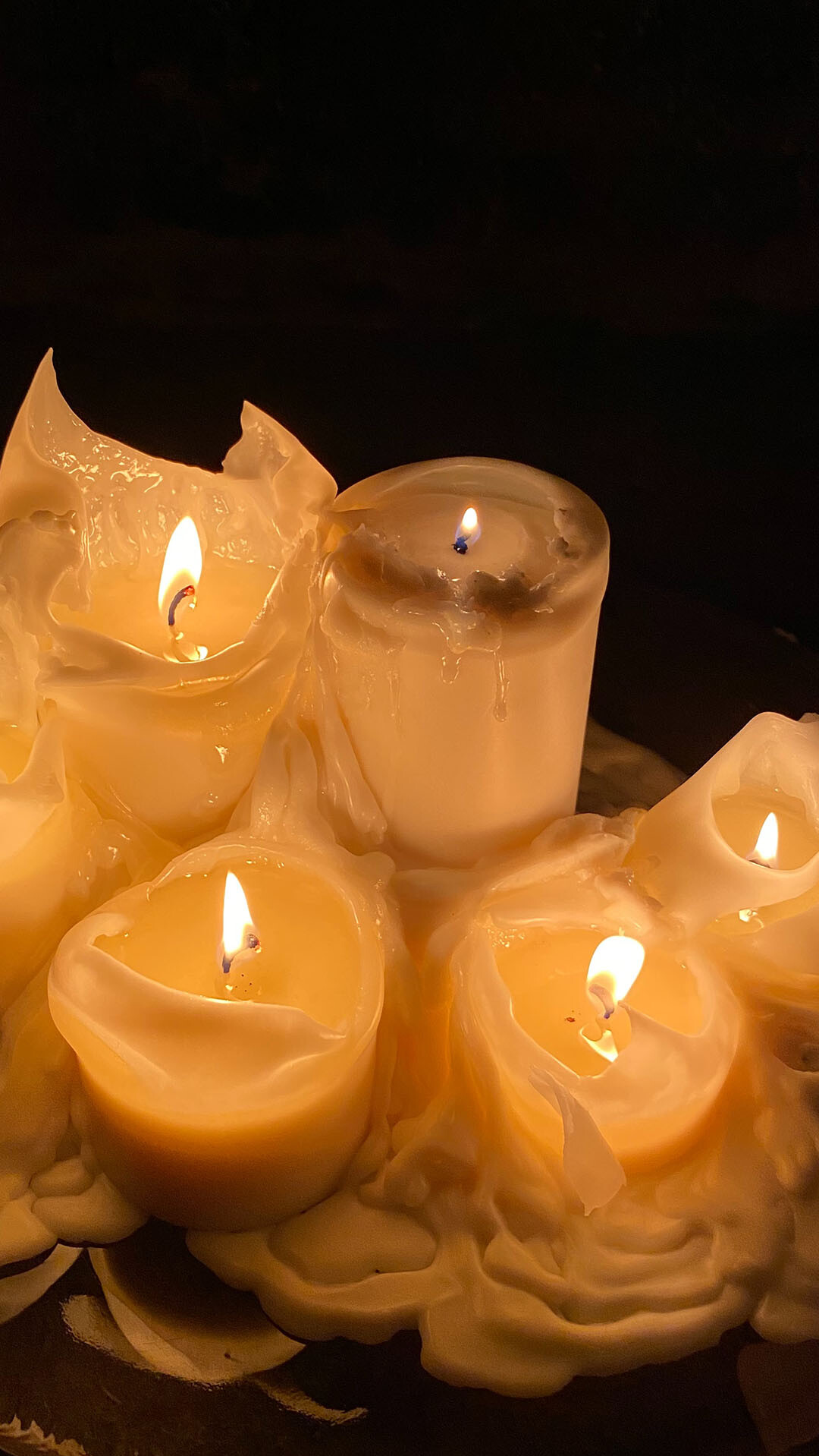 Kerzen und Wachs