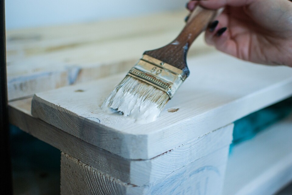 Paletten-Möbel liegen voll im Trend ...