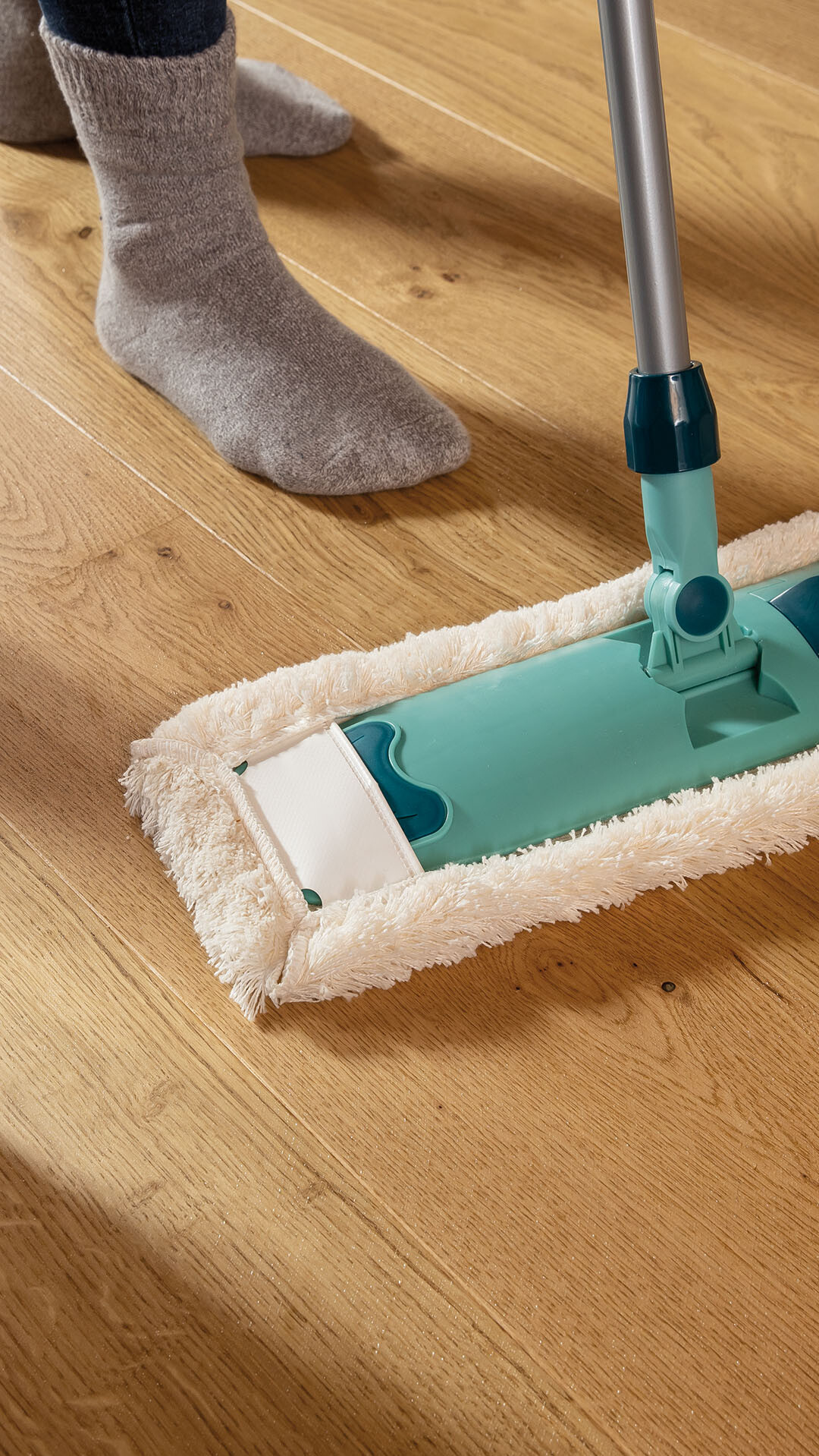 Parkettböden reinigen und pflegen