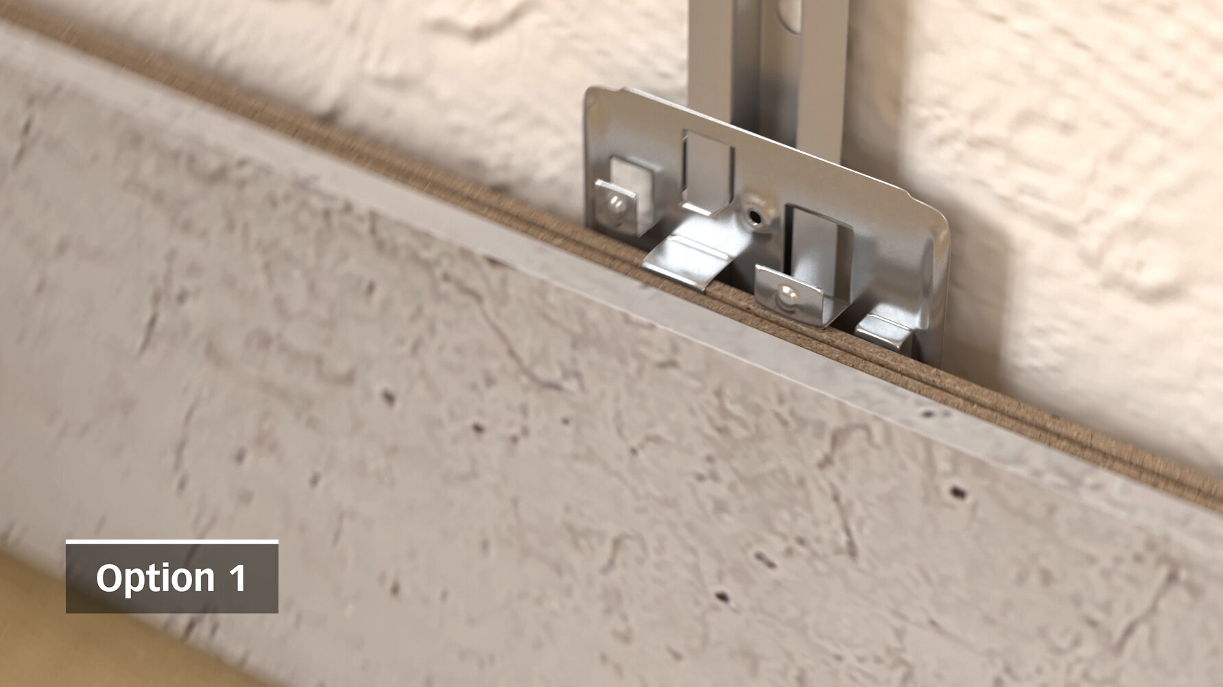 Einfache Befestigung von Systempaneele mit Klammern