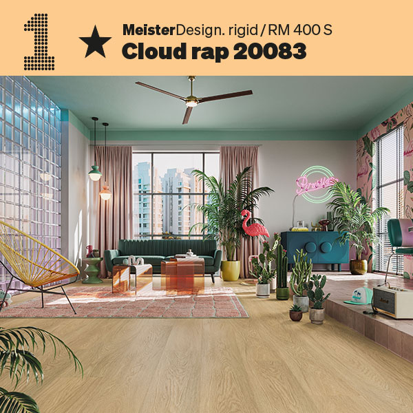 Cloud rap 20083 MeisterDesign. rigid RM 400S